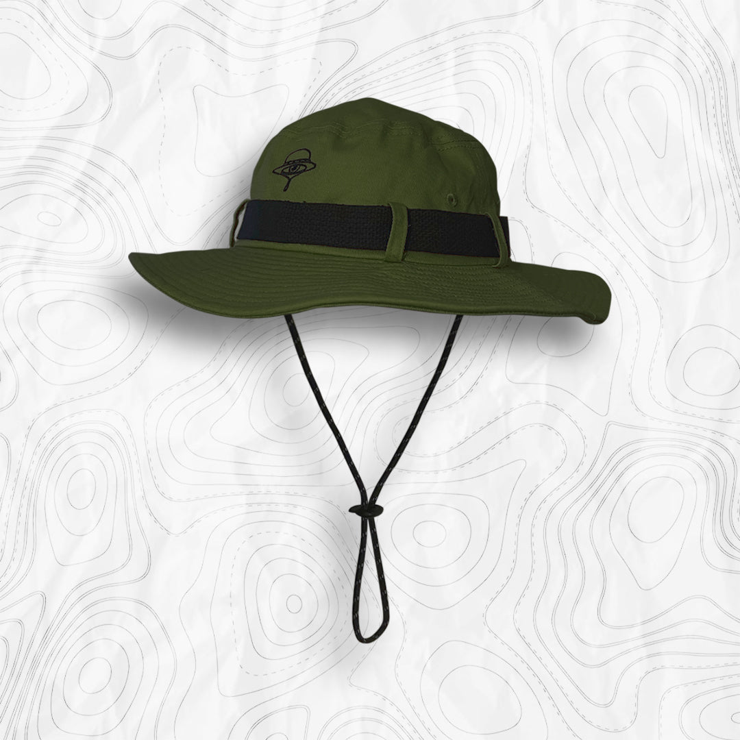 BOB BAROUDEUR CHAPEAU AVENTURE OUTDOOR COLORIS FOREST