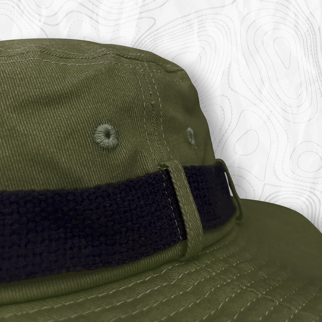 BOB BAROUDEUR CHAPEAU AVENTURE OUTDOOR COLORIS FOREST